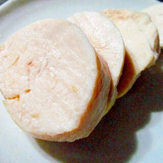 熱湯につけておくだけ　☆　鶏むね肉で　鶏ハム